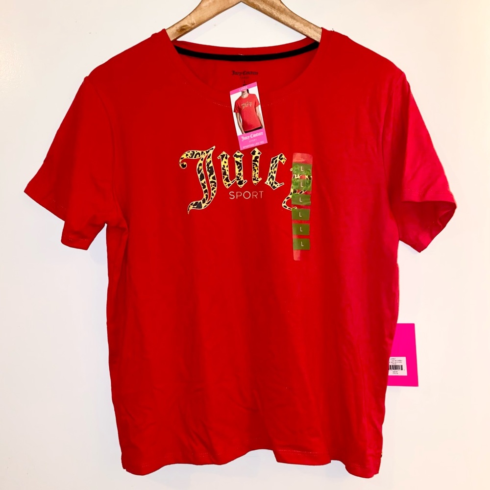 Red Juicy Couture Tee Shirt